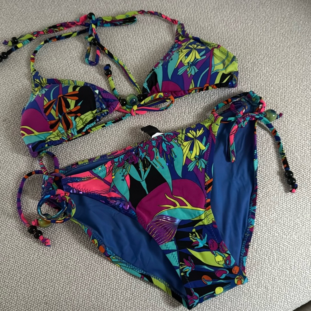 Vibrant Multicolor Bikini
